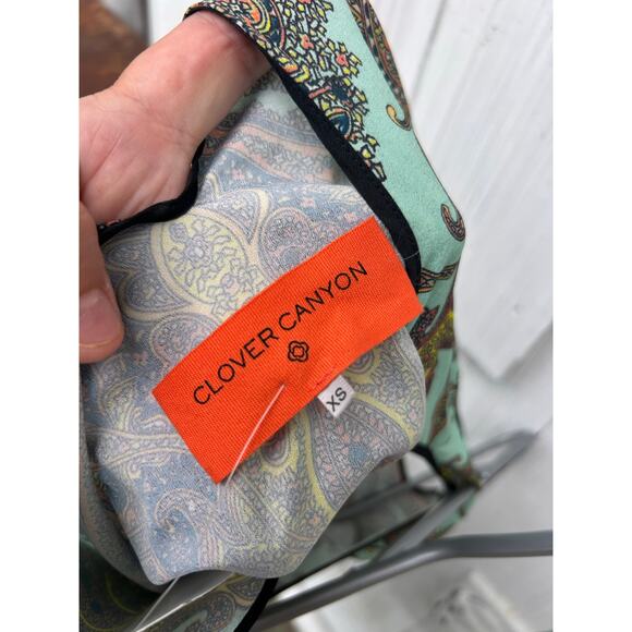 NWT Clover Canyon Paisley Printed Tunic Tank XS - Picture 10 of 10